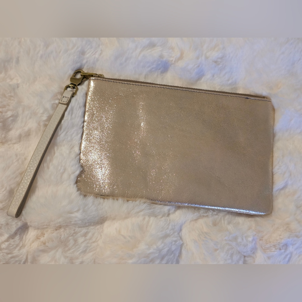 Fossil Leather Wristlet Clutch NEW - Picture 2 of 6